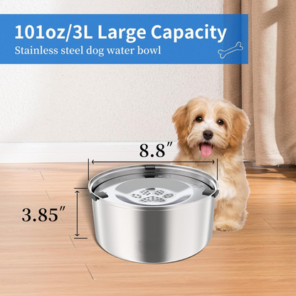 The Steel Dog Water Bowl