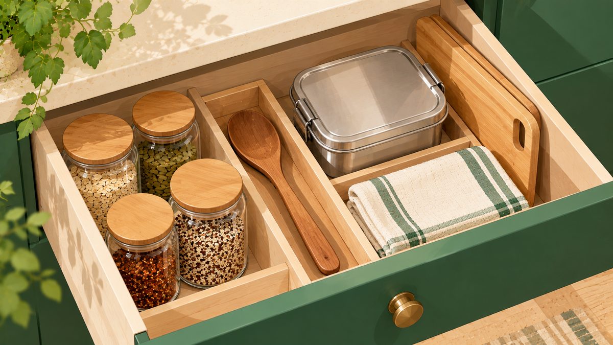 Plastic-free kitchen swaps: one drawer at a time